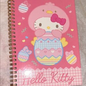 Hello Kitty Pink Spiral Notebook